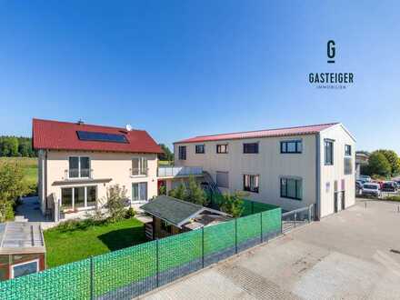 Wohnen & Arbeiten vereint - Hochwertiges Einfamilienhaus mit moderner Gewerbehalle.
