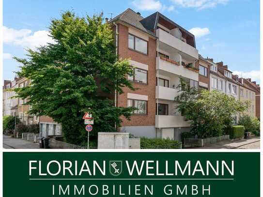 Bremen - Fesenfeld | Geräumige 2-Zimmer-Wohnung mit Westbalkon, TG-Stellplatz und großem Gestaltungs