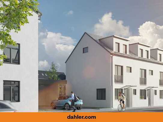 Sofort bezugsbereit: *Energieklasse A+*/
Exklusives Townhaus mit Garten & Sonnenbalkon