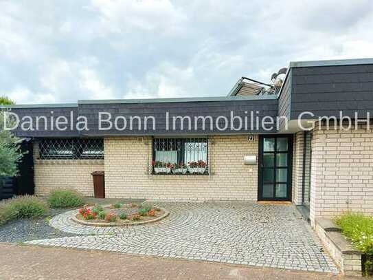 Ebenerdige 3 Zimmerwohnung
im Bungalowstil mit Terrasse und Atriumgarten
in Pulheim-Stommeln!