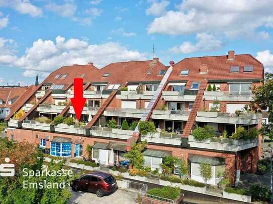 Lingen - Innenstadt:
Vermietete Terrassenwohnung mit Tiefgaragenstellplatz