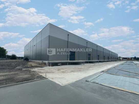 Im Alleinauftrag: 4.700 m² NEUBAU-LOGISTIKANLAGE DIREKT AN DER A7!