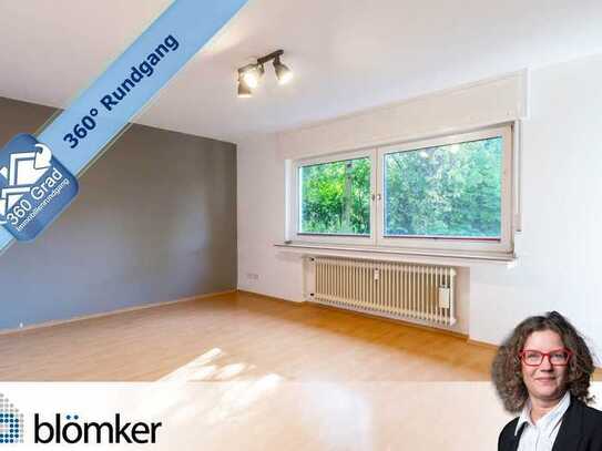 Blömker! Helle 2,5 Raum Erdgeschoss Wohnung mit Loggia in Gladbeck Mitte!