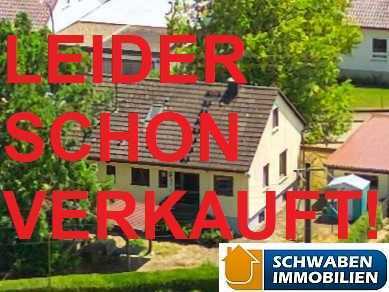 Geräumiges Wohnhaus mit Garage und Garten in Ortsrandlage zu verkaufen (Gundelfingen a. d. Donau):