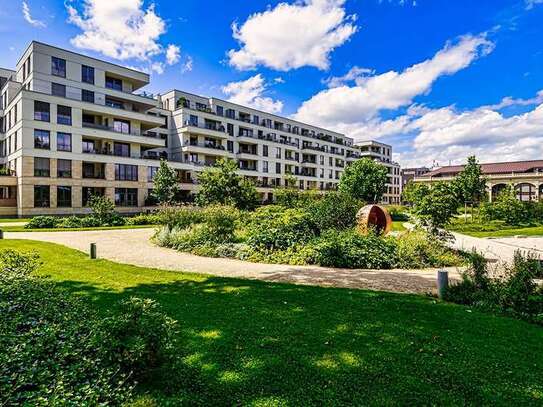 Schöner Wohnen mit Blick in den Herzogin Garten und zur Orangerie - Neubauwohnung in Top-Citylage.