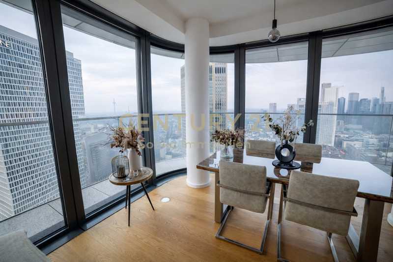 Urbanes Leben mit Skyline-Blick im höchsten Wohnhochhaus Deutschlands!