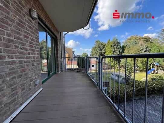 Moderne Dreizimmerwohnung mit Balkon und Gartennutzung in Kellersberg