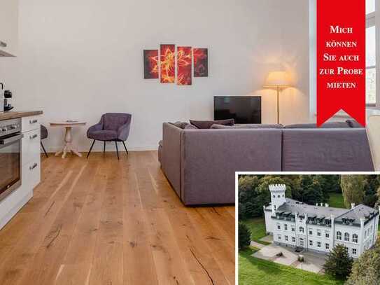 2-Zimmer "Schlosswohnung mit Ostblick" – Kapitalanlage mit emotionaler Rendite im Schloss Hohendorf