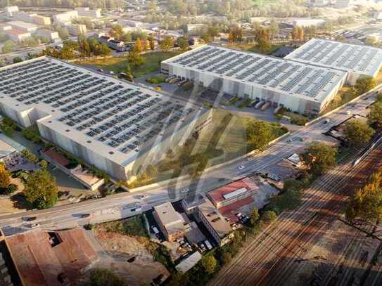 PROVISIONSFREI ✓ LOGISTIK-NEUBAU ✓ 100.000 m² / teilbar ✓ viele Rampen ✓ 12 m Höhe ✓