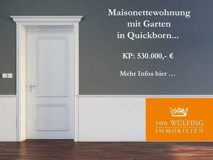 Maisonettewohnung mit Garten in Quickborn...