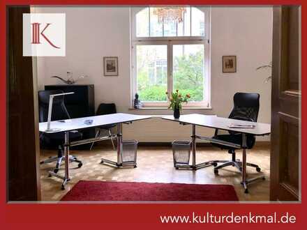 NEU: Exklusive Büroräume + Empfang, Teeküche & Garten in repräsentativer Stadtvilla