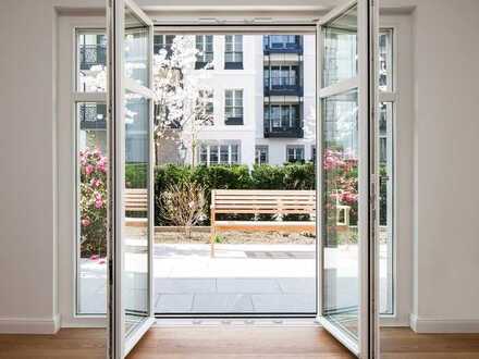 Charmante 2 Zimmerwohnung mit großer Terrasse zum Andreas Garten