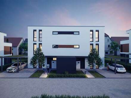 Ein Ort, an dem Familien glücklich sein können - Doppelhaushälfte mit ~ 155 m² Wohnfl. im Eulenpark