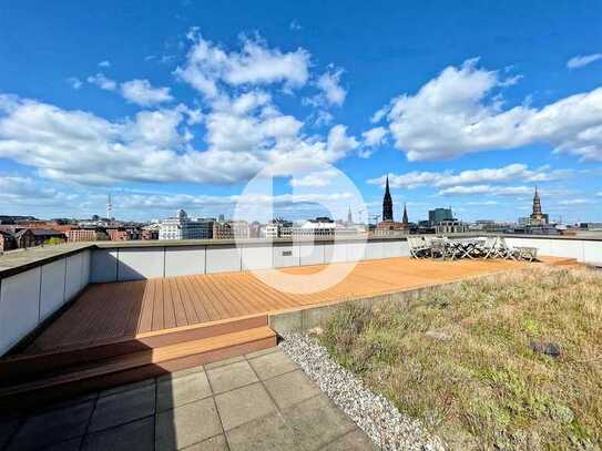 Amundsen Haus - Endetage mit Dachterrassen und Blick auf's Wasser zu vermieten