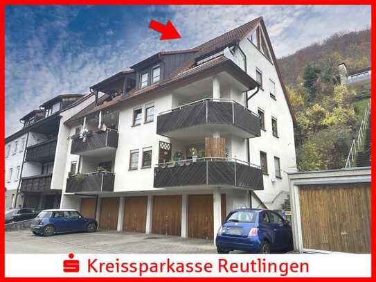 Ansprechende Maisonette-Wohnung mit Balkon und Garage