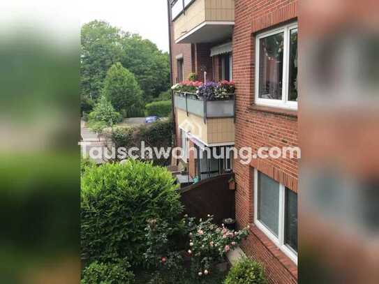 Tauschwohnung: sonnige 4 Zi. WHG MIT BALKON gegen 3 Zi. Bramfeld