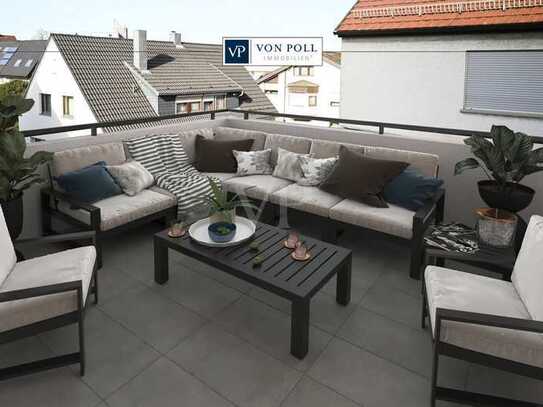 Gemütliche 5,5-Zimmer Wohnung mit Balkon und Terrasse - zentrumsnah in Leonberg!