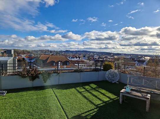 Penthouse-Wohnung mit Blick über Pfaffenhofen