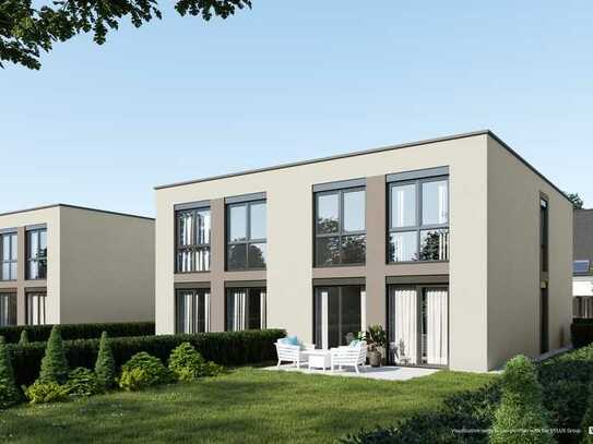 Ansprechende Neubau Doppelhaushälfte zur Miete in Bottrop - Kirchhellen