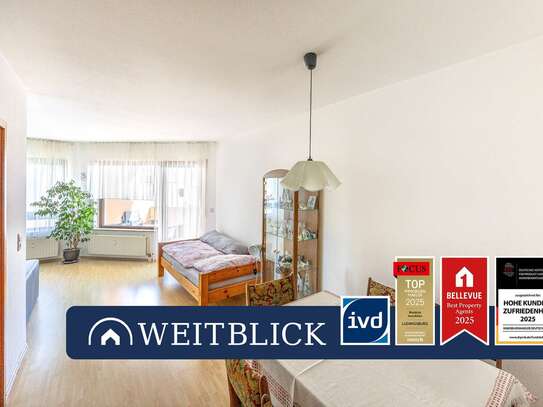 WEITBLICK: Charmante 2,5-Zimmer Wohnung mit Loggia!