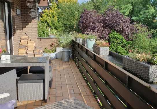 Schöne 3 Zimmer Wohnung mit Balkon und Kamin in Rietberg zu vermieten