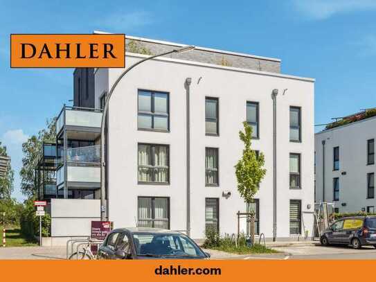 Komfort und Lebensqualität: seniorengerechte neuwertige Eigentumswohnung mit Dachterrasse.