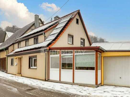Einziehen und Wohlfühlen – Ansprechendes Einfamilienhaus mit Schrebergarten, Garage und Solaranlage