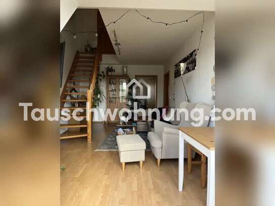 Tauschwohnung: Maisonette-Wohnung DG