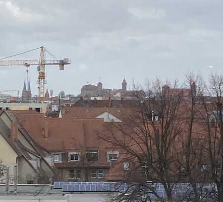 Dachwohnung mit Burgblick in Nürnberg - selten schön! PREIS JETZT REDUZIERT