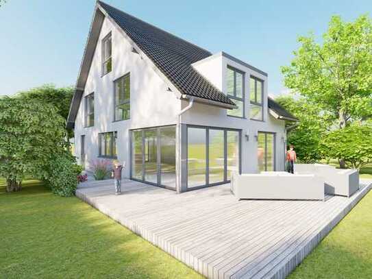Modernes KFW 40+ QNG Einfamilienhaus in D-Stockum (ca. 200m² Wfl.) mit schönem Süd-Grundstück