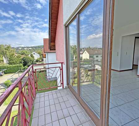 7086 - 3-Zimmerwohnung mit Balkon und Stellplatz in Durlach-Aue!