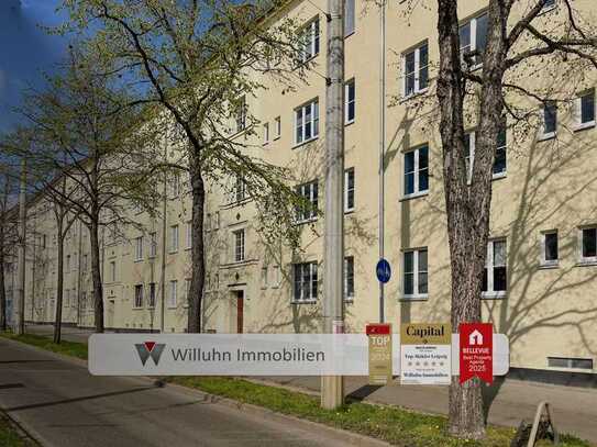 Erstbezug nach Sanierung, 2-Raum-Wohnung mit Balkon