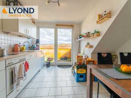 Diese vermietete Dachgeschosswohnung sucht Sie als neuen Eigentümer!