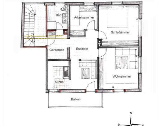 3-Zimmerwohnung im Zentrum von Herzogenaurach