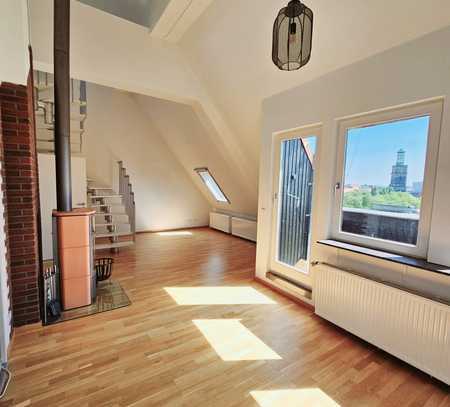 Attraktive Loft/Maisonette Wohnung in Hannover Nähe Landtag