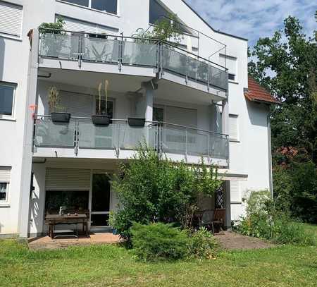 ruhige und schöne Gartenwohnung mit Terrasse - barrierefrei