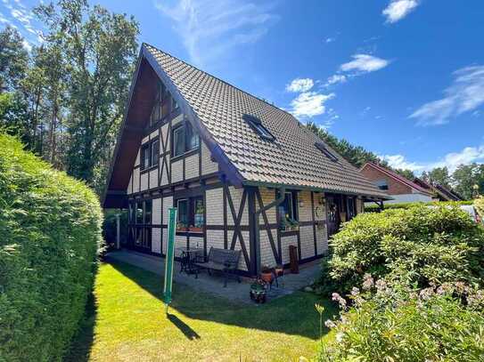 Idyllisch am Waldrand gelegenes Fachwerkhaus in Kloster Lehnin