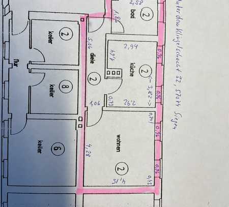 schöne 1-ZKB-Wohnung mit Einbauküche in Siegen