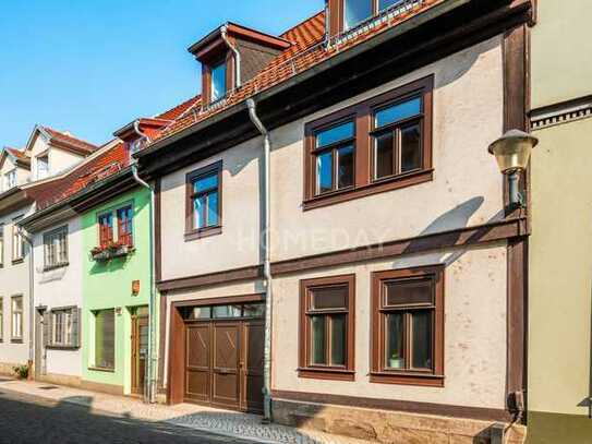 Attraktives Reihenmittelhaus mit 8 Zimmern, EBK und Gartenhaus in Erfurt