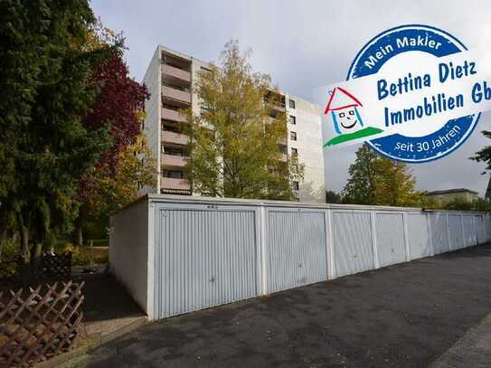 DIETZ: Vermietete 1-Zimmer-Wohnung mit Balkon und Garage in Großostheim - Ringheim!