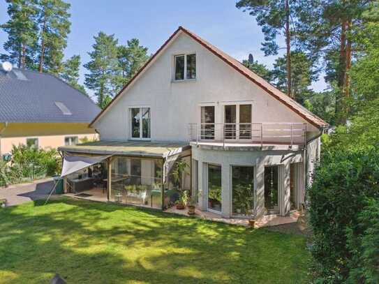 Individuelles Architektenhaus mit 6 Zimmern in idyllischer Lage in Beelitz OT Fichtenwalde