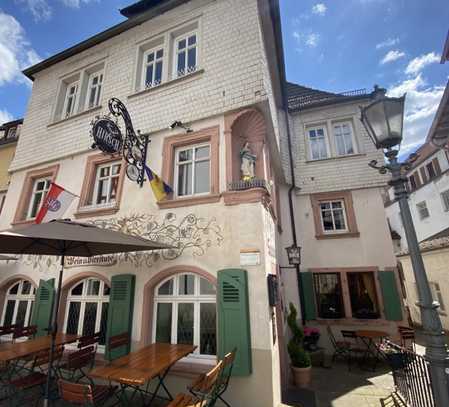 Altdeutsches, historisches Gasthaus in Hirschhorn zu verpachten.