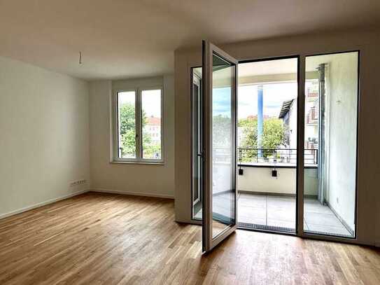 Ruhige 4-Zimmer Wohnung mit Westbalkon und Loggia - Erstbezug