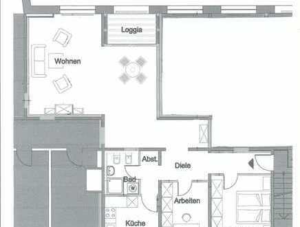 DO. südl. Innenstadt 3,5 R. , ca. 86,00 m² , Rosenviertel, Einbauküche,