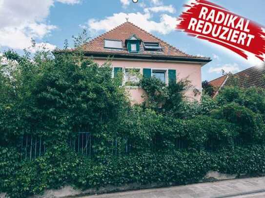 RSI Invest bietet an: Reduziert !!! Stadtvilla mit sep. Atelierhaus; ein wunderschönes Kleinod