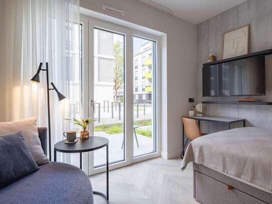 "Summer in the City" | Stylische Erdgeschoss-Wohnung mit eigener Terrasse und Komplettausstattung!