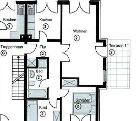 Schöne 3-Raum-Wohnung in Lützen