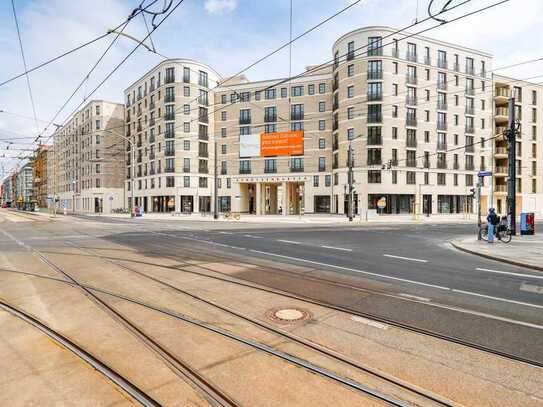 TOP LAGE!!! Großzügige Etagenwohnung im "Schützengarten": 4 Zimmer, Balkon, EBK, 2 Bäder, Keller