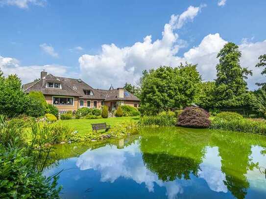 Einmalige Landhausvilla mit ELW auf idyllischem Parkgrundstück