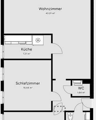 Helle, freundliche Wohnung in zentraler Lage